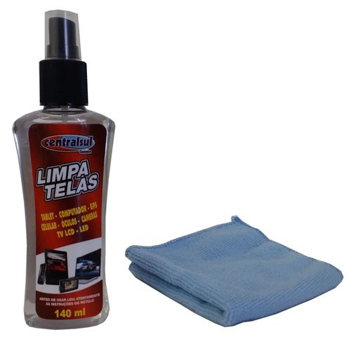 Kit Limpa Telas 140ml Centralsul