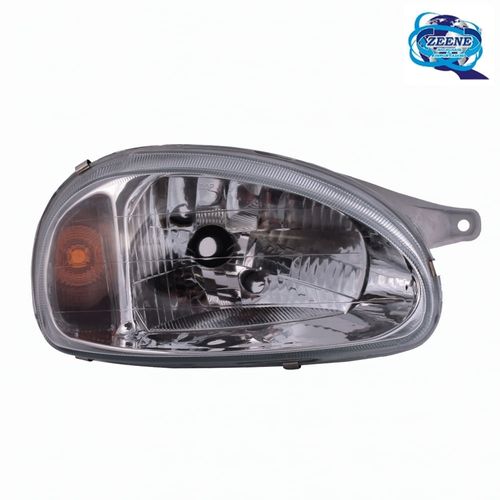 Farol Principal Carcaça Cinza: Corsa 2000 Até 2002