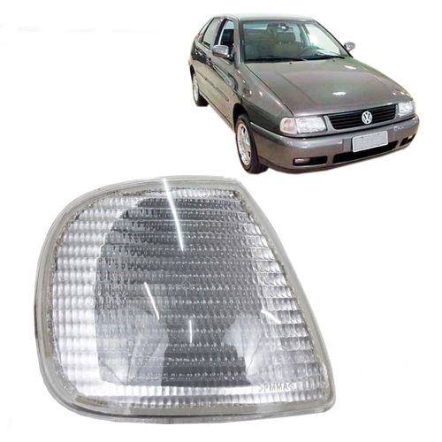 Lanterna do Pisca Dianteiro Cristal Volkswagen Polo Classic 97 até 2001 e Seat Cordoba 97 até 2001