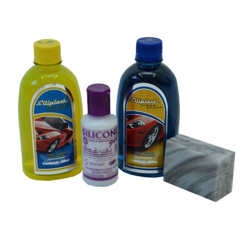 Kit de Limpeza 3 em 1 - Siliplast