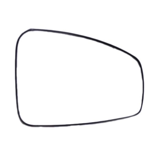 Vidro com Base do Espelho Retrovisor Lado Direito Renault Fluence 2011 até 2014