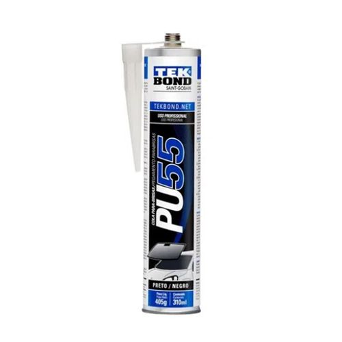 Adesivo PU 55 Para Brisas Preto Tekbond 310ml