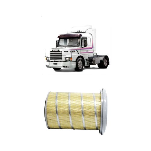 FILTRO AR REDUX32 ARP12 261185 AP1185 - SCANIA T 112 HS DS11 INTERCOOLER DIESEL DS 11 DE 1981 A 2022