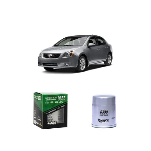 Filtro Óleo Redux32 OS55 46751179 - Nissan Sentra 2.0 16V SE / S / SL / CVVTCS 2007 a 2009