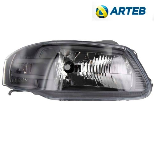 Farol Principal Com Máscara Cinza: Gol G4 Power - Parati G4 Power - Saveiro G4 Power