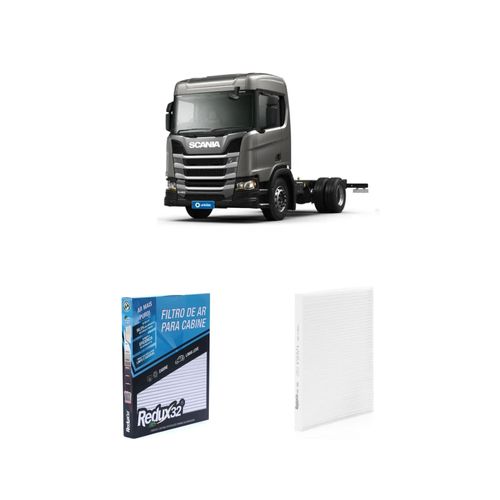 FILTRO CABINE REDUX32 ARC250 97133E200 ACP972 - SCANIA SÉRIE R 270 DE 2000 A 2000