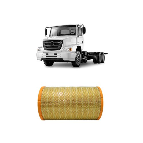 FILTRO AR REDUX32 ARR533 A3760948204 ARS9837 - MERCEDES BENZ ATRON 2324 OM 926 LA DIESEL BLUETEC 5 DE 1/2012 A 2022