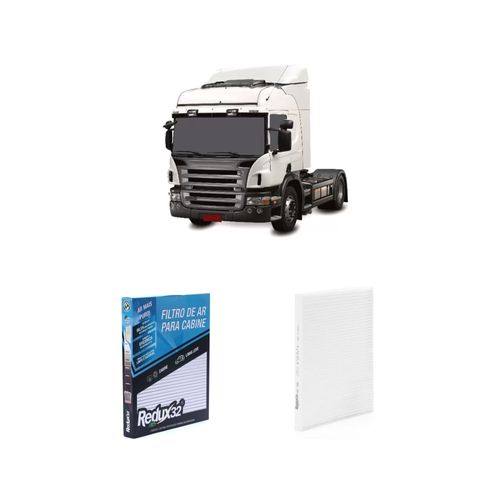 FILTRO CABINE REDUX32 ARC250 97133E200 ACP972 - SCANIA SÉRIE P 230 DE 2000 A 2000