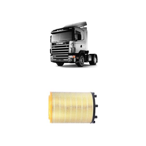 FILTRO DE AR DO MOTOR REDUX32 ARR503 1869993 - SCANIA R 24V SOHV L6 DIESEL TURBO DE 1998 A 2022