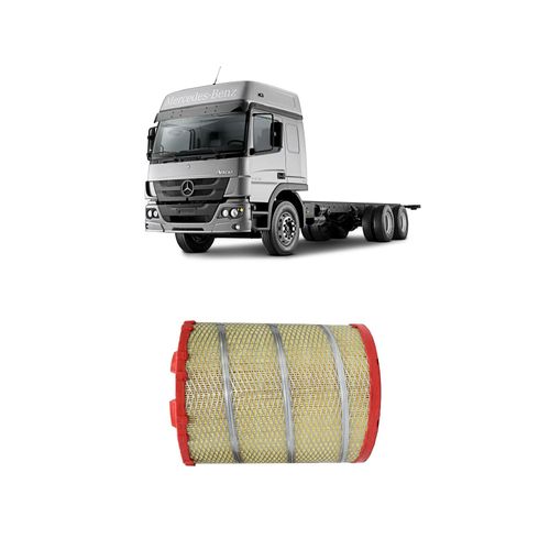 FILTRO AR REDUX32 ARR537 9585280206 ARS9841 - MERCEDES BENZ ATEGO 2430 OM 926 LA DIESEL (BLUETEC5) DE 2013 A 2022