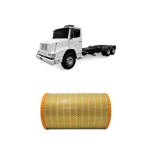 FILTRO AR REDUX32 ARR533 A3760948204 ARS9837 - MERCEDES BENZ 1622L OM 924 LA DIESEL DE 2001 A 2022