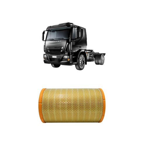 FILTRO AR REDUX32 ARR533 A3760948204 ARS9837 - IVECO EUROCARGO TECTOR F4AE0681D DIESEL 230E22' DE 1/2006 A 2022