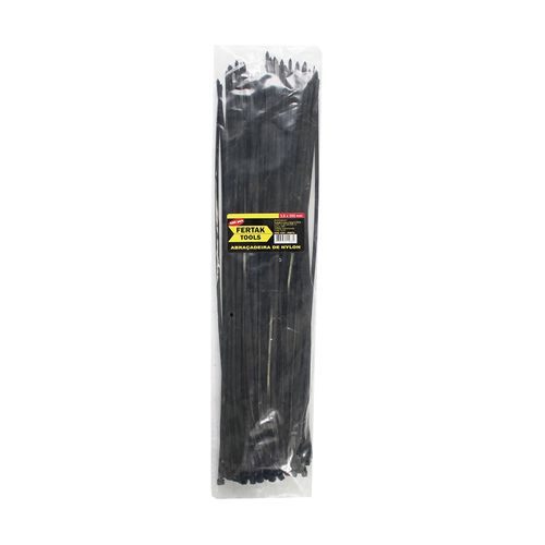 PACOTE ABRAÇADEIRA DE NYLON PRETA 3.6 X 350 MM - MACROLUB