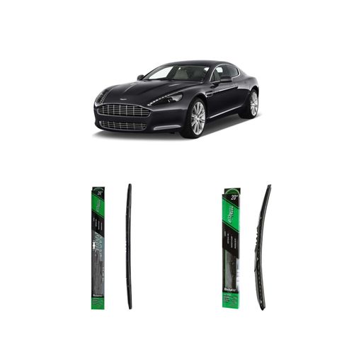 Kit de palhetas com 01 palheta totalclip 26", 01 palheta totalclip 20" para ASTON MARTIN VIRAGE VOLANTE de 2011 a 2012 - REDUX32