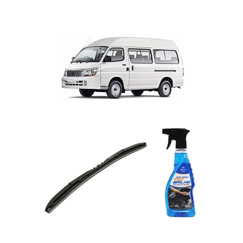 Kit Limpa Vidros Spray Tecbrilho 500mL Para-Brisa Tecbril + Palheta Totalclip Hybrid 18" Redux32 TOPIC de 2008 a 2022
