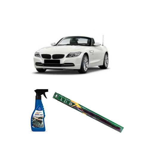 KIT LIMPA VIDROS SPRAY TECBRILHO 500ML PARA-BRISA TECBRIL + PALHETA UNIVERSAL FORTLINE 21¿ REDUX32 BMW Z4 DE 2002 A 2007