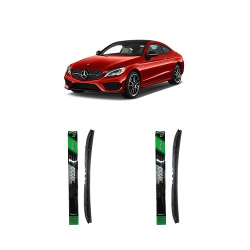 Kit de palhetas para mercedes benz classe clk coupe de 2001 a 2009 - REDUX32