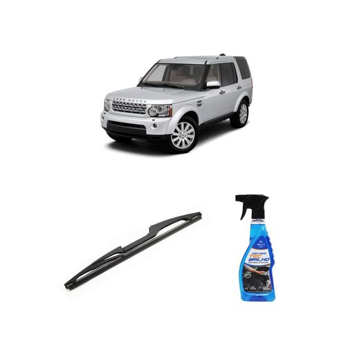 Kit Limpa Vidros Spray Tecbrilho 500mL Para-Brisa Tecbril + Palheta Totalclip Hybrid Traseira 12" Redux32 Land Rover Discovery de 2005 a 2018