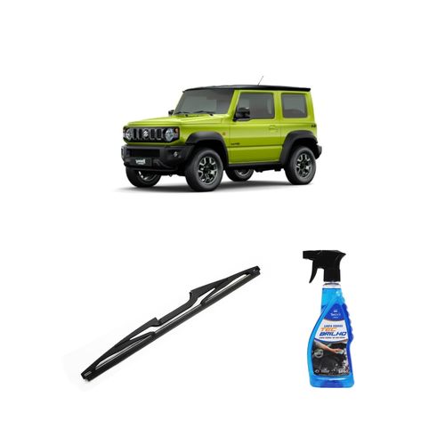 Kit Limpa Vidros Spray Tecbrilho 500mL Para-Brisa Tecbril + Palheta Totalclip Hybrid Traseira 13" Redux32 Suzuki Jimny Sierra de 2021 em diante