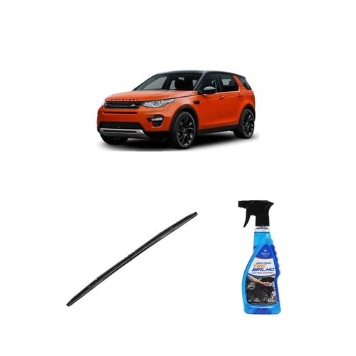 Kit Limpa Vidros Spray Tecbrilho 500mL Para-Brisa Tecbril + Palheta Totalclip Hybrid 26" Redux32 DISCOVERY SPORT de 2015 a 2018