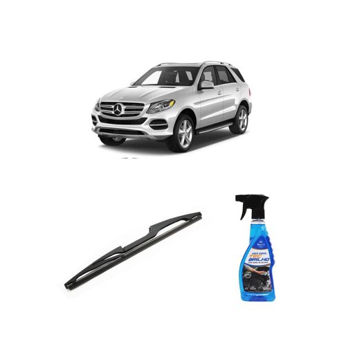 Kit Limpa Vidros Spray Tecbrilho 500mL Para-Brisa Tecbril + Palheta Totalclip Hybrid Traseira 12" Redux32 Mercedes Benz CLASSE GLE de 2017 em diante