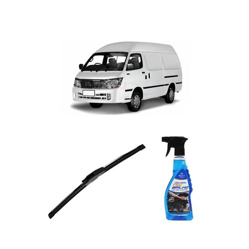 Kit Limpa Vidros Spray Tecbrilho 500mL Para-Brisa Tecbril + Palheta New Sportline 18" Redux32 Topic de 2008 em diante