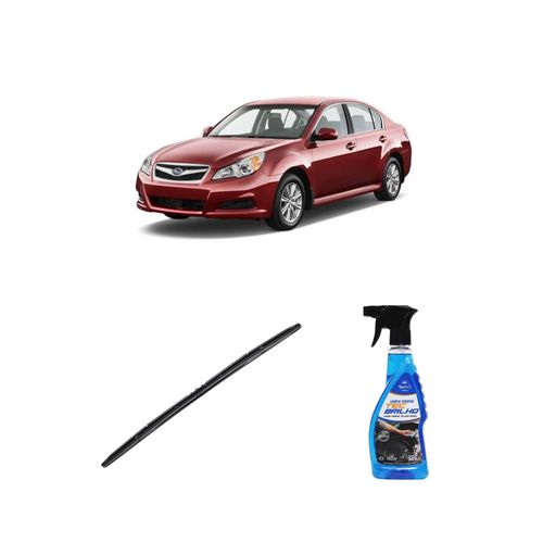 Kit Limpa Vidros Spray Tecbrilho 500mL Para-Brisa Tecbril + Palheta Totalclip Hybrid 26" Redux32 LEGACY de 2011 a 2022
