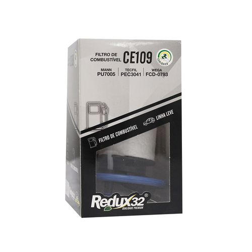 FILTRO DE COMBUSTÍVEL LINHA PESADA REDUX32 F CE109 TORO RENEGADE COMPASS