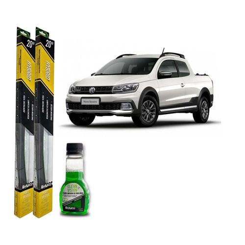 Kit Palhetas Hybrid 20 e 20¿¿ e Clean Vision, Redux32 - SAVEIRO de 1998 a 2009