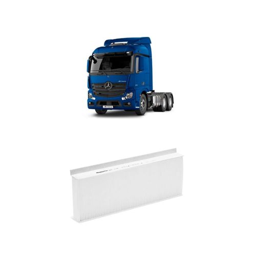 FILTRO CABINE REDUX32 ARC1116 A0008301118/A0008301218 ACP963 - MERCEDES BENZ ACTROS 1831 DE 2003 A 2022.