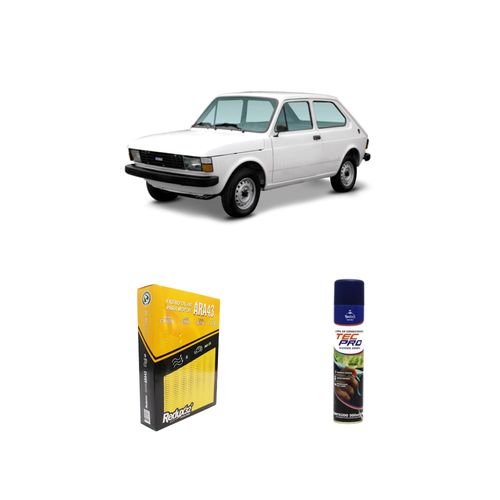KIT FILTRO DE CABINE ARA43 + LIMPA AR CONDICIONADO PANORAMA 1.3 8V GASOLINA DE 1980 A 1986