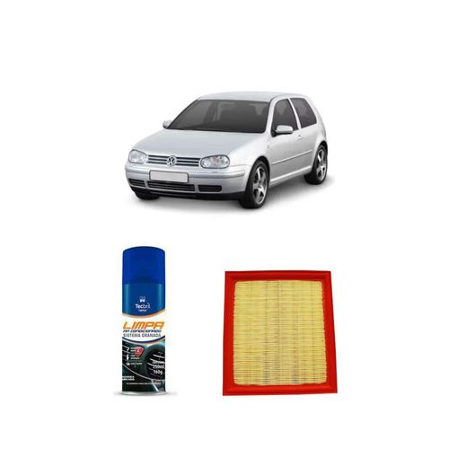 KIT FILTRO DE AR ARL6092 TECFIL + LIMPA AR CONDICIONADO TECBRIL VOLKSWAGEN GOLF 2.8 12V 1997