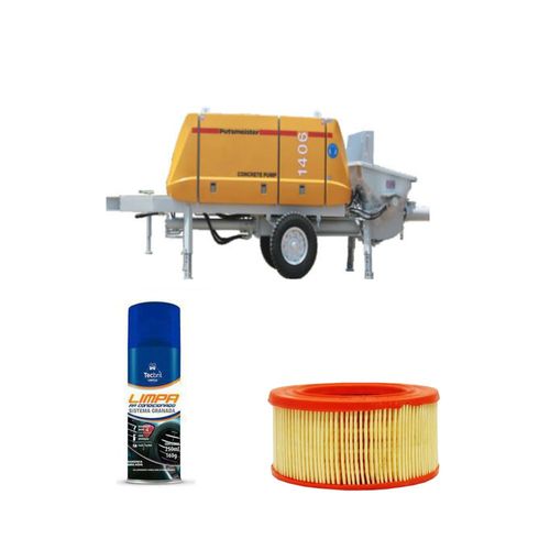 KIT FILTRO DE AR AR6193 TECFIL + LIMPA AR CONDICIONADO TECBRIL PUTSMEISTER BRA1406