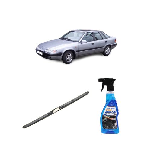 Kit Limpa Vidros Spray Tecbrilho 500mL Para-Brisa Tecbril + Palheta Totalclip Hybrid 19" Redux32 ESPERO de 1994 a 1997