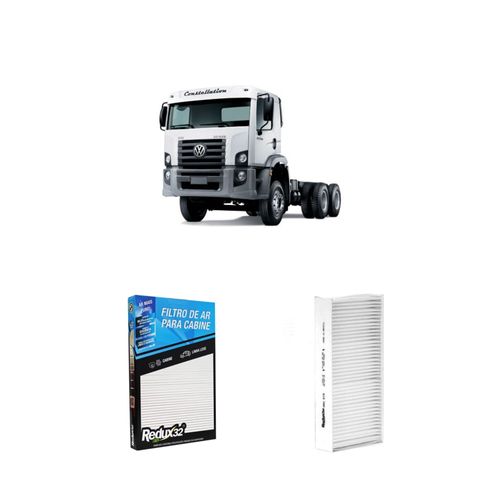 FILTRO CABINE REDUX32 ARC013 2R2819429 ACP429 - MERCEDES BENZ CONSTELATION 26.260 DE 2004 A 2022