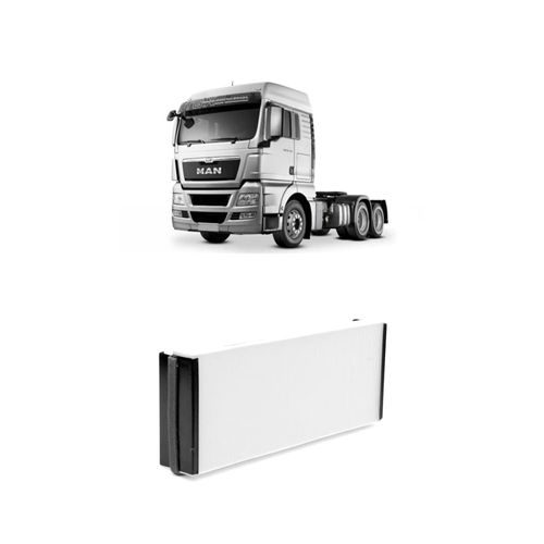 FILTRO CABINE REDUX32 ARC1182 81619100033/2V5819429 ACP428 - VOLKSWAGEN SÉRIE TGX33.440 MAN DE 2013 A 2022.