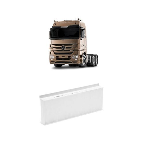 FILTRO CABINE REDUX32 ARC1116 A0008301118/A0008301218 ACP963 - MERCEDES BENZ ACTROS 1835 DE 2003 A 2022.