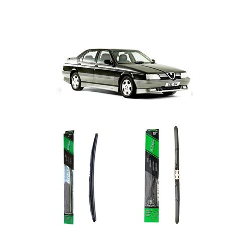 Kit de palhetas com 01 palheta totalclip 21", 01 palheta totalclip 19" para ALFA ROMEO 166 de 1998 a 2003 - REDUX32