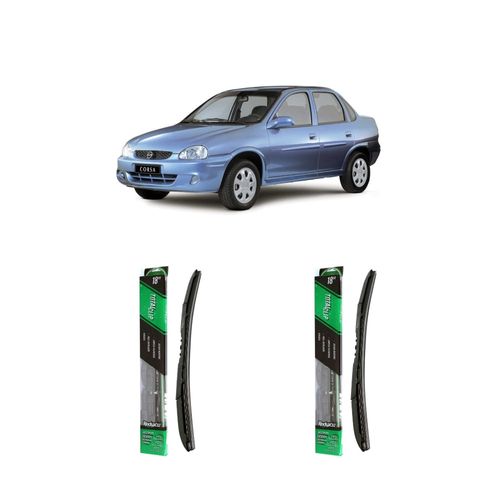 Kit de palhetas para chevrolet classic de 1995 a 2014 - REDUX32