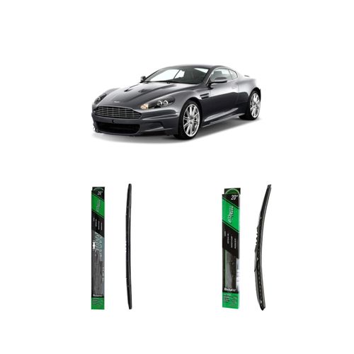 Kit de palhetas com 01 palheta totalclip 26", 01 palheta totalclip 20" para ASTON MARTIN DBS VOLANTE de 2011 a 2012 - REDUX32