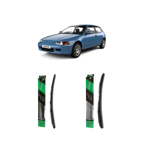 Kit de palhetas para civic de 1991 a 2000 - REDUX32