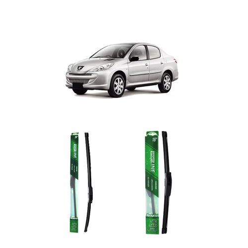 Kit De Palhetas Para Peugeot 207 Sedan De 2008 A 2022 - REDUX32