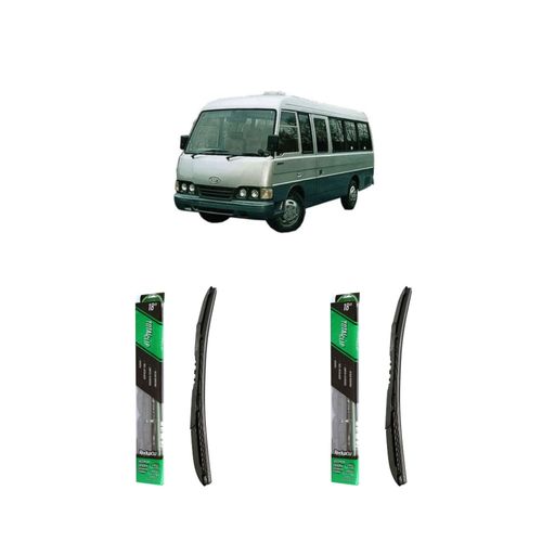 Kit de palhetas com 02 palhetas totalclip 28" para ASIA MOTORS COMBI AM de 1997 a 2001 - REDUX32