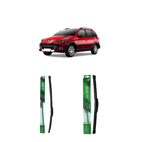 Kit De Palhetas Para Peugeot 207 Sw De 2008 A 2022 - REDUX32