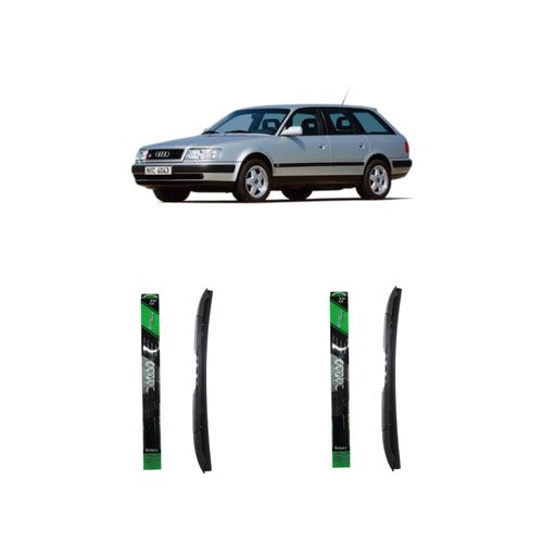 Kit de palhetas com 02 palhetas totalclip 22" para AUDI 100 de 1990 a 1994 - REDUX32