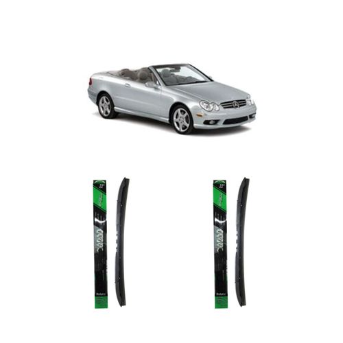 Kit de palhetas para mercedes benz classe clk cabrio de 2001 a 2009 - REDUX32