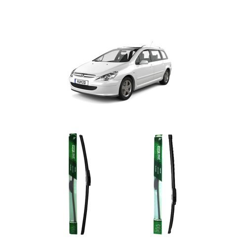 Kit De Palhetas Para Peugeot 307 Sw De 2001 A 2005 - REDUX32