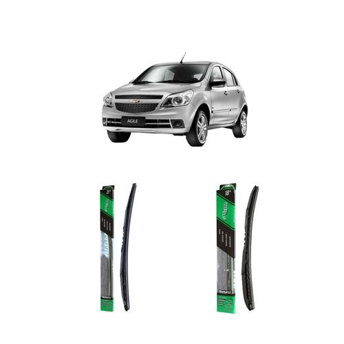 Kit de palhetas para chevrolet agile de 2011 a 2014 - REDUX32