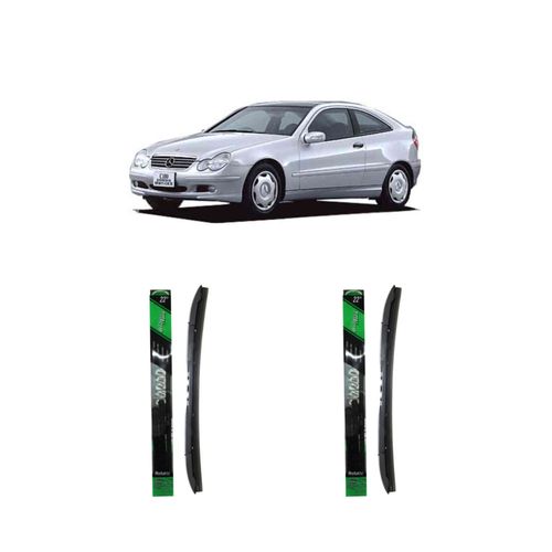 Kit de palhetas para mercedes benz classe c sportcoupe de 2003 a 2008 - REDUX32