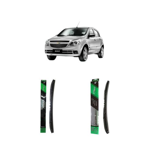 Kit de palhetas para chevrolet agile de 2008 a 2010 - REDUX32